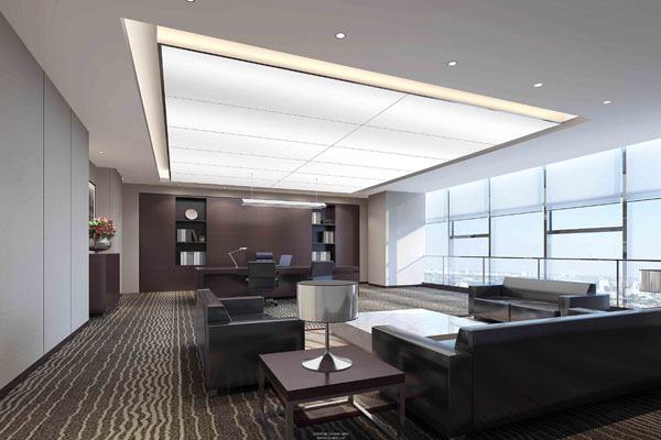 朝陽辦公室裝修裝飾時尚中式辦公室裝修設(shè)計(jì)